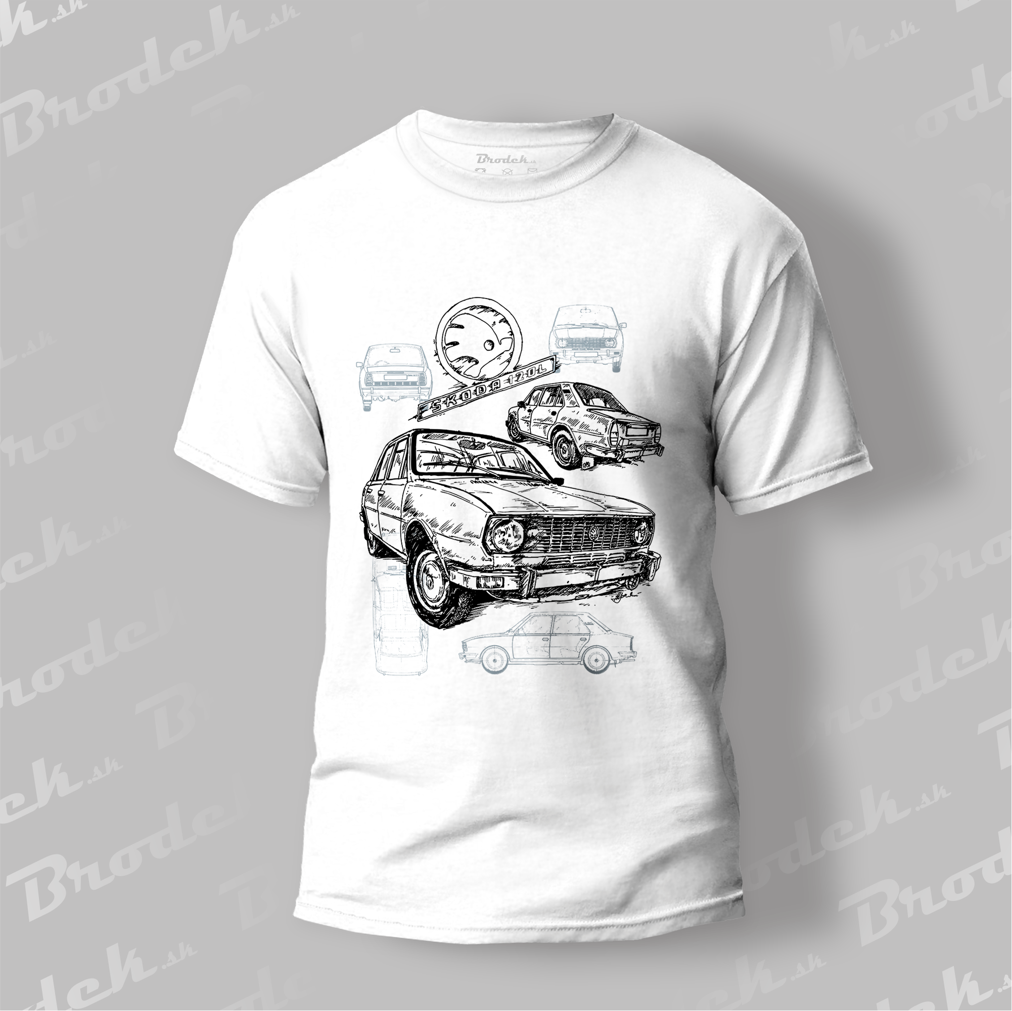 Škoda 120 L | Tričko – Obrázok 2